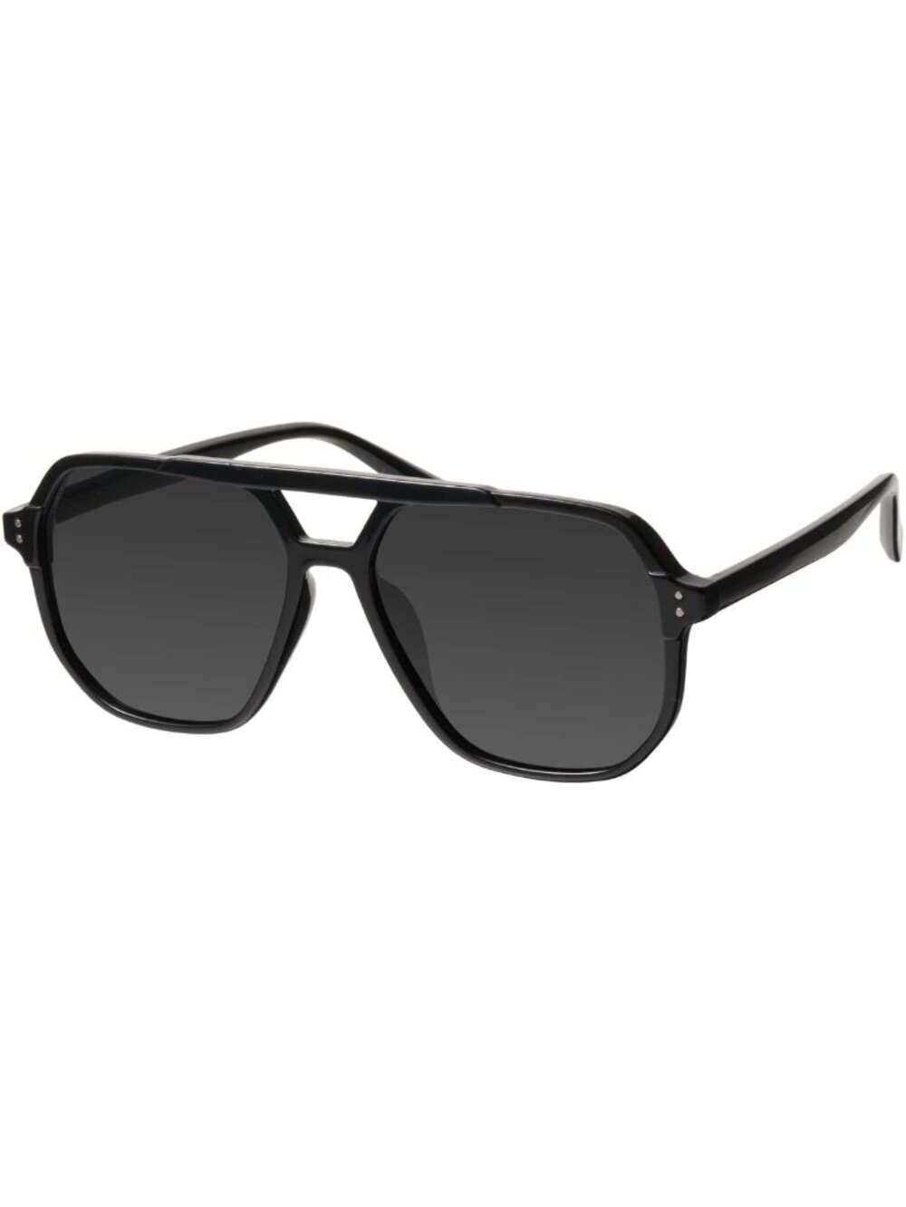 Oversized Polarized Aviator Sunglasses for Women - Stylish UV Protection